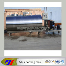 Réservoir de refroidissement au lait horizontal de 5000 litres